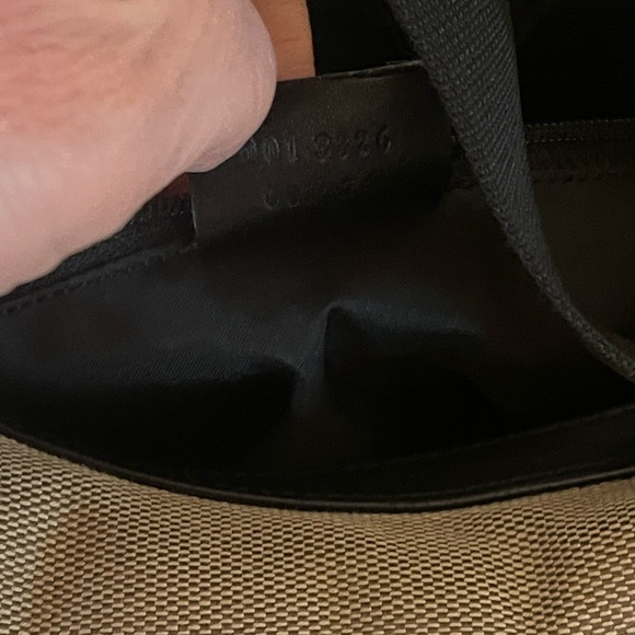 Gucci Beige and Black Shoulder Bag - Picture 5 of 6